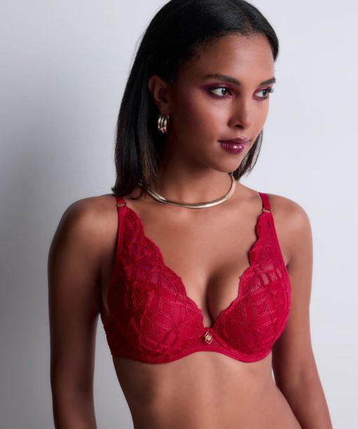 Aubade Sense of Illusion push up bh Red Berry - Afbeelding 2