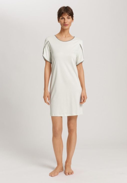 Hanro una nightdress Green Beryl - Afbeelding 2