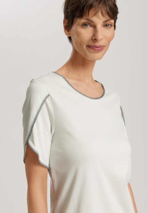 Hanro una nightdress Green Beryl - Afbeelding 4