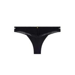 Aubade Sheer Emotion string Black