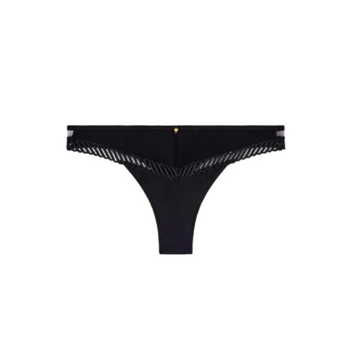 Aubade Sheer Emotion string Black