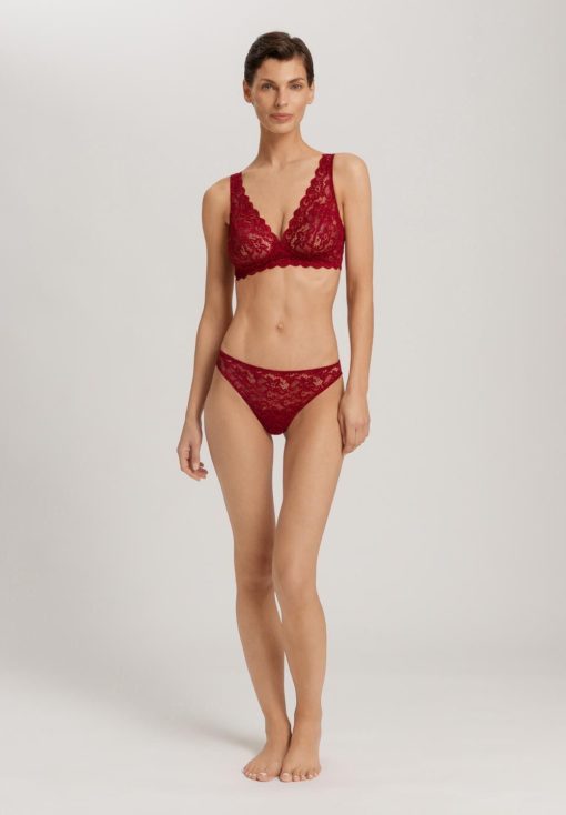 Hanro Moments string Red Dahlia - Afbeelding 4