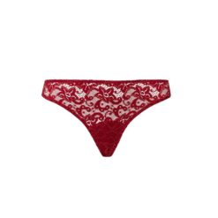 Hanro Moments string Red Dahlia