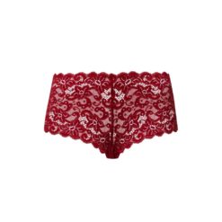 Hanro Moments Boyleg Red Dahlia