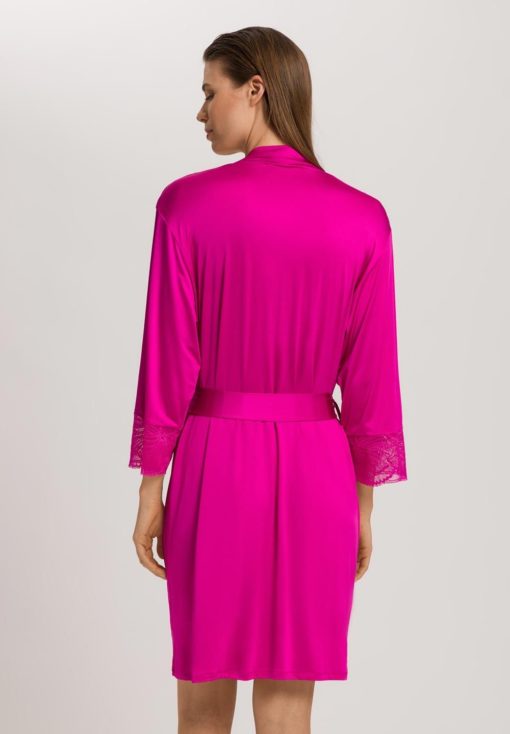 Hanro Moments Kimono Lilith Very Berry - Afbeelding 3