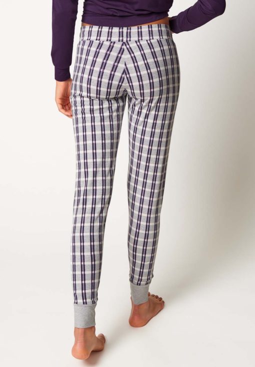Skiny Bodywear Night In broek Gray Check - Afbeelding 3