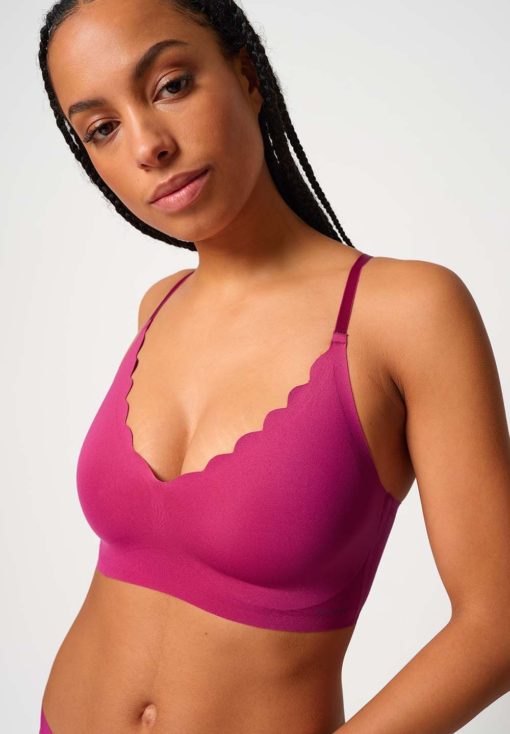 Skiny Bodywear Micro Essentials BH Sangria - Afbeelding 4