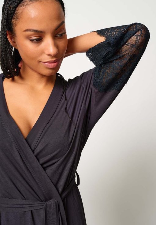Skiny Bodywear Night in Skiny Kimono - Afbeelding 4
