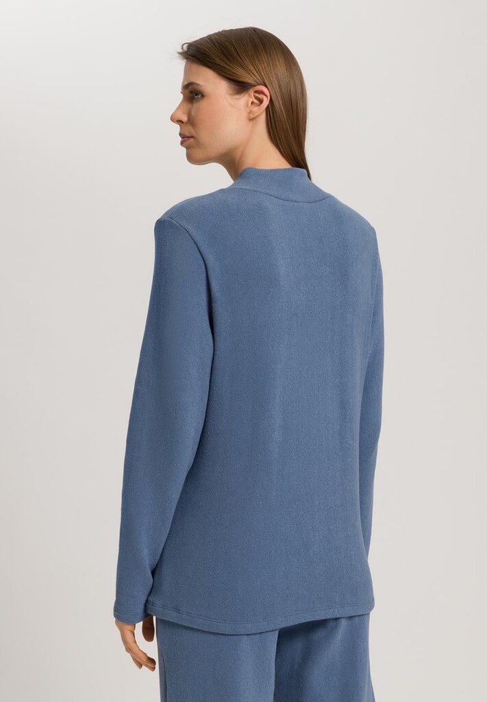 Hanro Easy Wear sweater Delicate Blue - Afbeelding 3