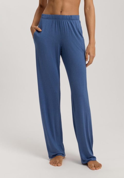 Hanro Natural Wear broek Slate Blue - Afbeelding 2