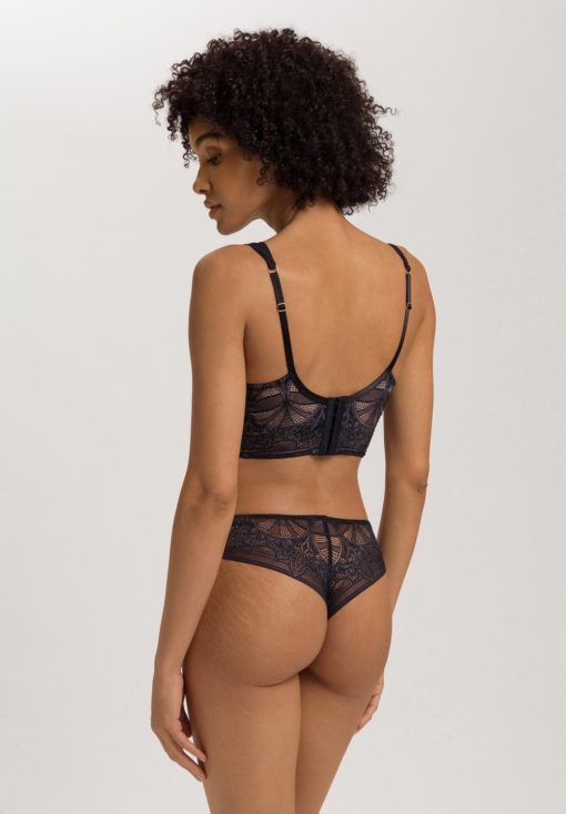 Hanro bralette Holly black - Afbeelding 3