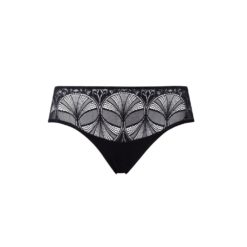 Hanro midi slip Holly black