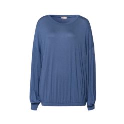 Hanro Natural Wear top Slate Blue