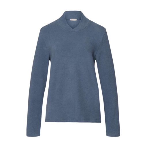 Hanro Easy Wear sweater Delicate Blue
