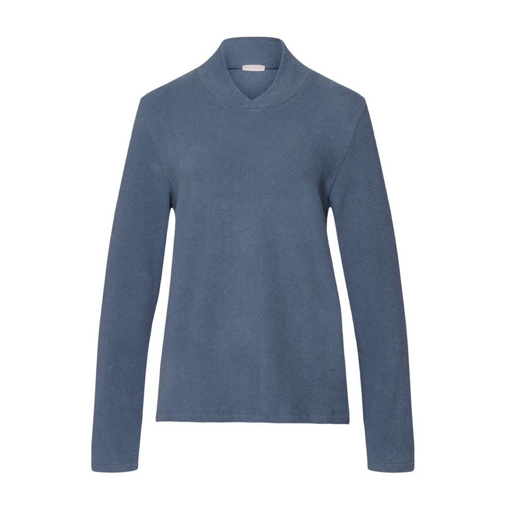 Hanro Easy Wear sweater Delicate Blue