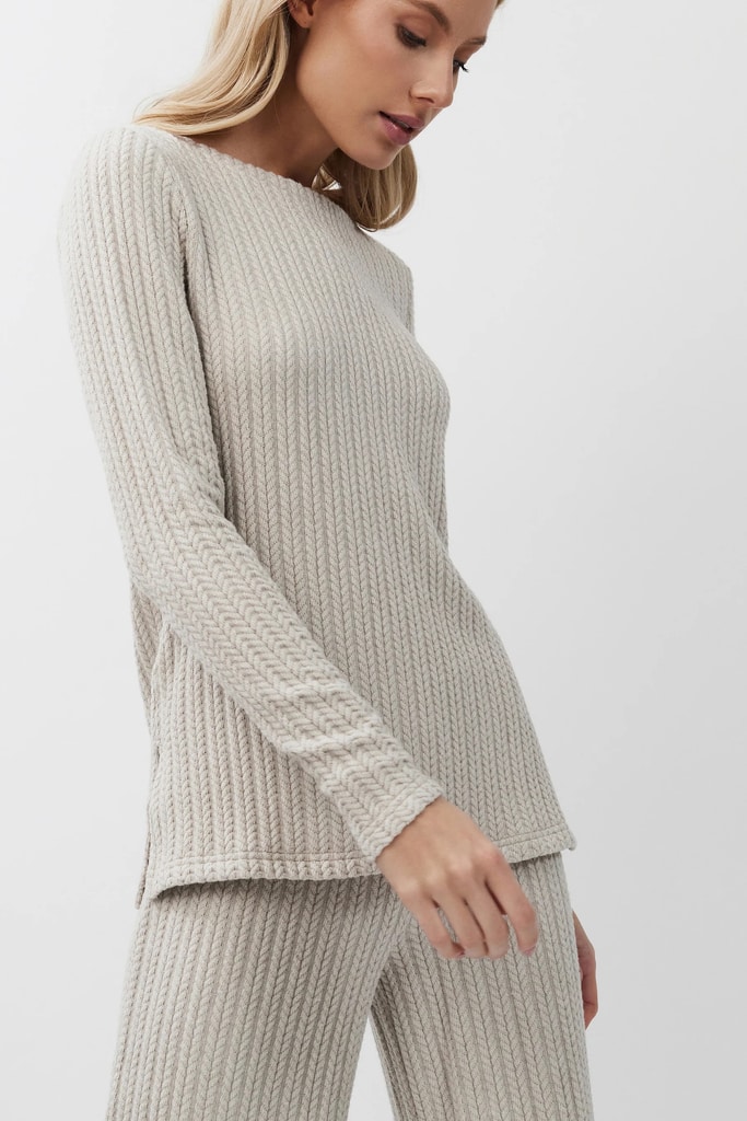 Aruelle pyjama set Estelle beige - Afbeelding 4