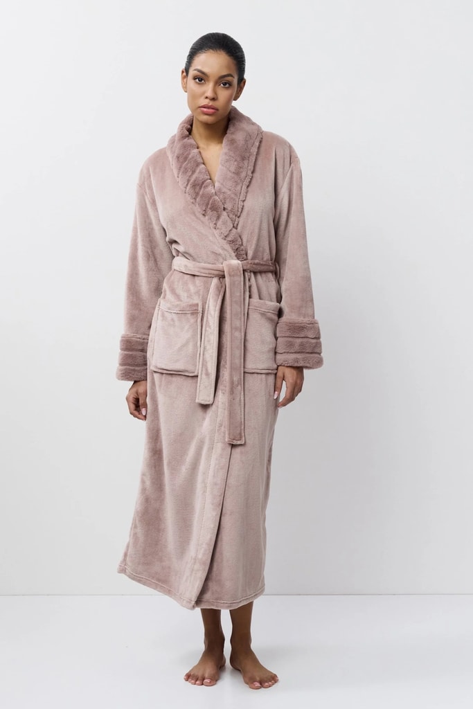 Aruelle badjas Demi Mauve Rose - Afbeelding 2