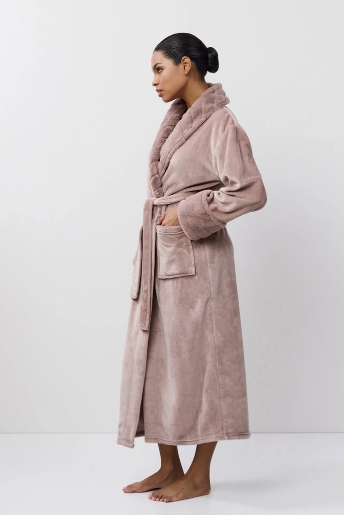 Aruelle badjas Demi Mauve Rose - Afbeelding 4