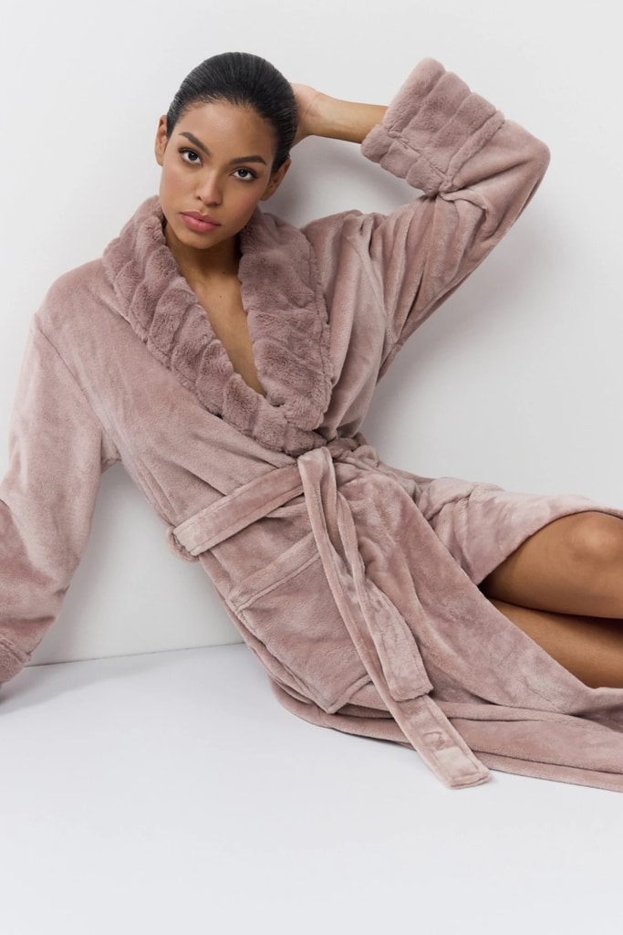 Aruelle badjas Demi Mauve Rose - Afbeelding 6