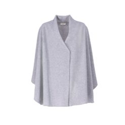 Pluto Peony Poncho Shine Grey