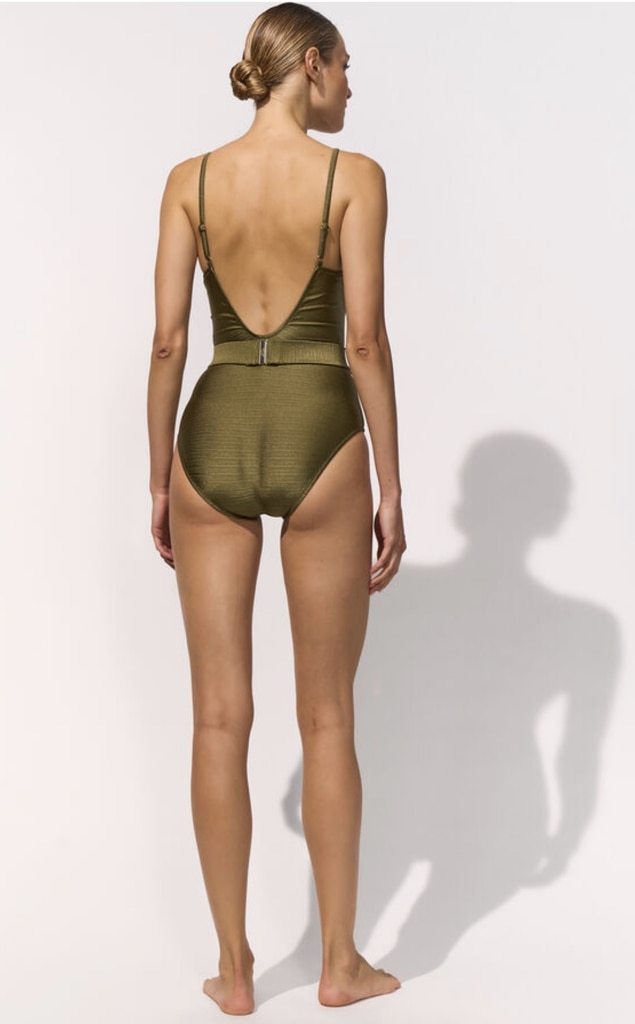 Maryan Mehlhorn Elyon badpak Satin Moss - Afbeelding 3