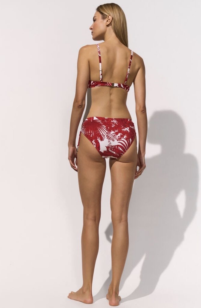 Maryan Mehlhorn Palmaria bikini slip créme rouge - Afbeelding 3