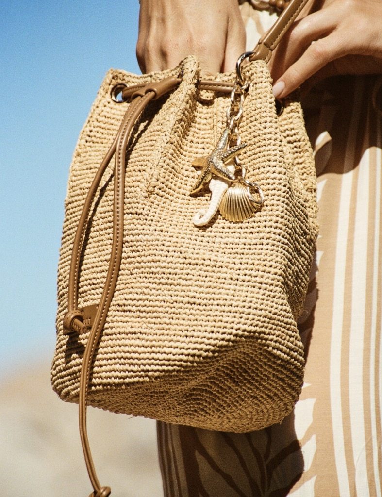Watercult Raffia bucket bag - Afbeelding 4