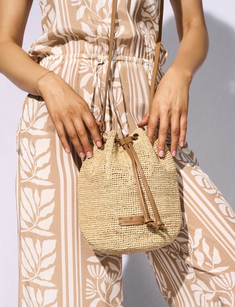 Watercult Raffia bucket bag - Afbeelding 5