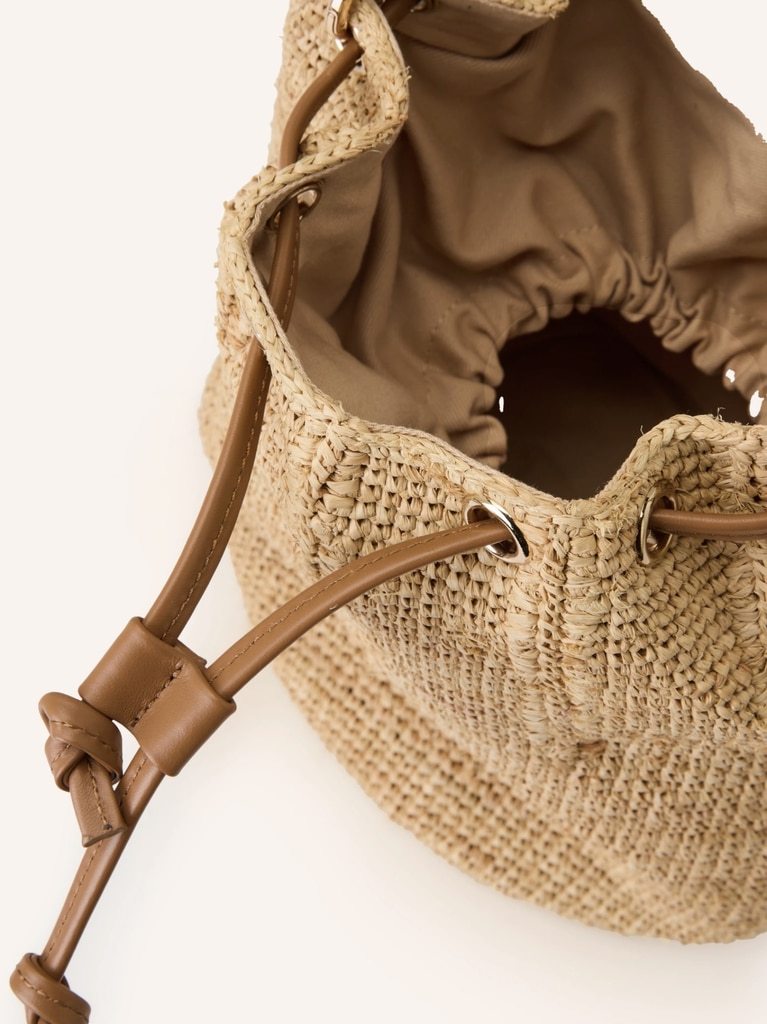 Watercult Raffia bucket bag - Afbeelding 3