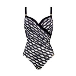 Charmline Gilded Graphic badpak Monochrom