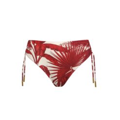 Maryan Mehlhorn Palmaria bikini slip créme rouge