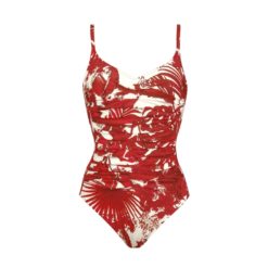 Maryan Mehlhorn Palmaria badpak créme rouge