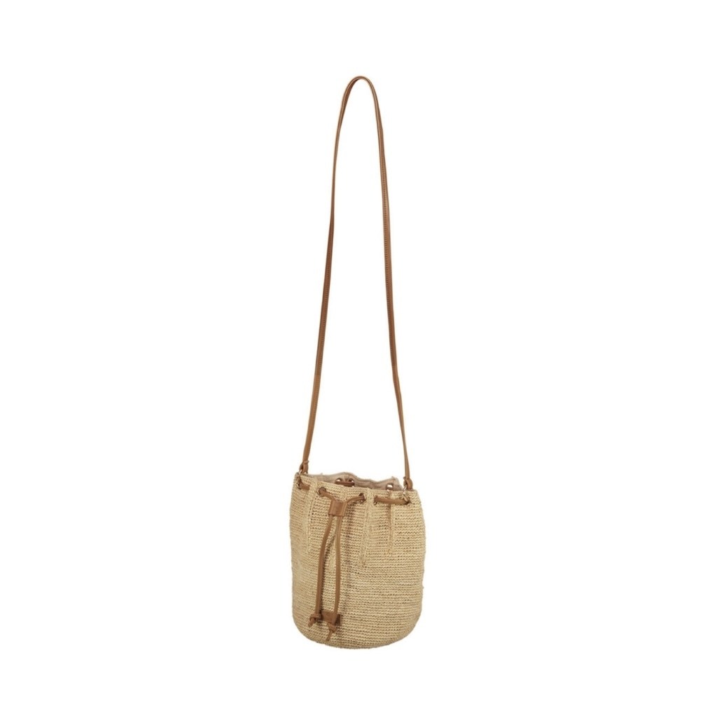 Watercult Raffia bucket bag