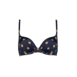 Watercult Refined Heritage bikinitop navy-amber
