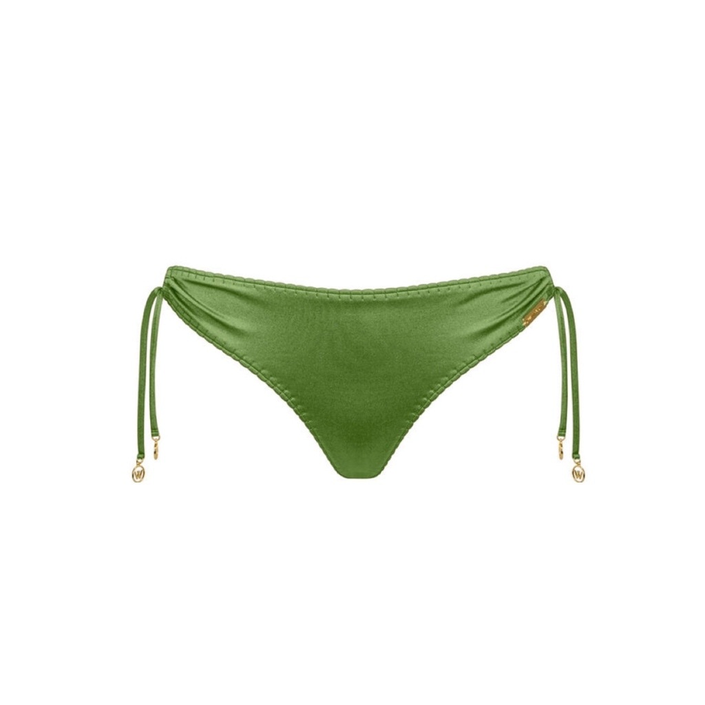 Watercult Crafted cross-over bikini slip Sea Kelp