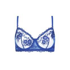Huit Parisienne beugel bh Blue