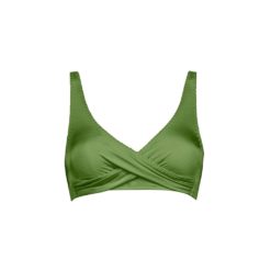 Watercult Crafted cross-over bikini top Sea Kelp
