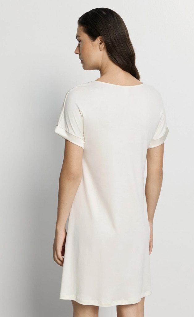 Hanro Anilla nightdress Misty White - Afbeelding 3