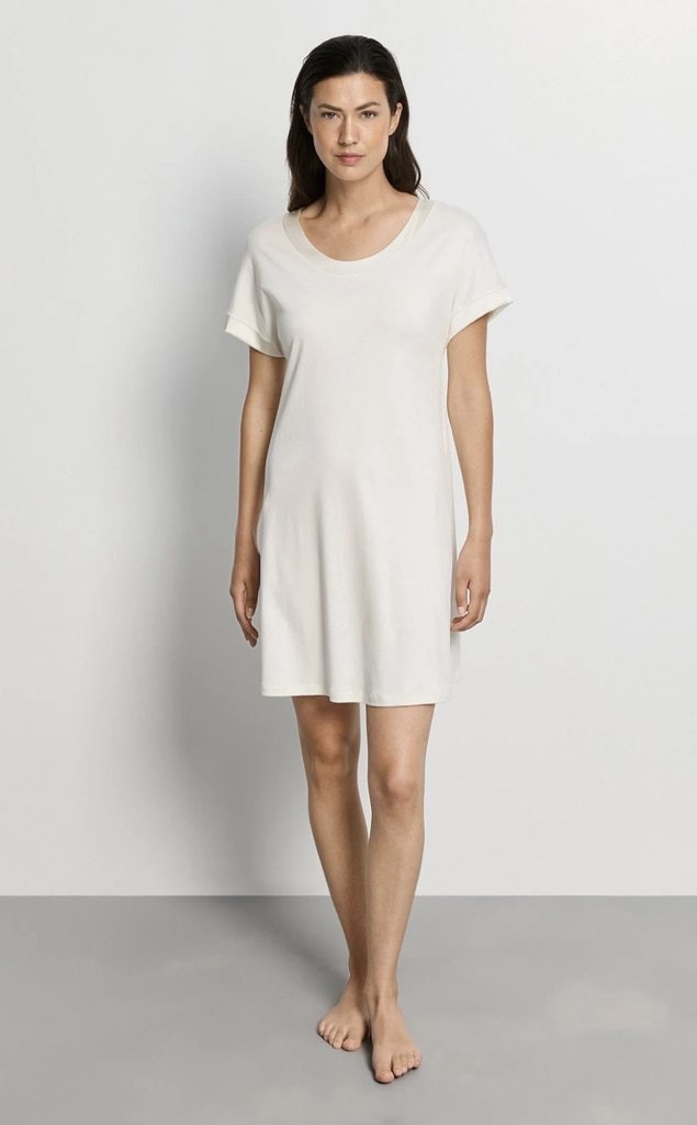 Hanro Anilla nightdress Misty White - Afbeelding 4
