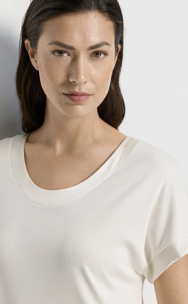 Hanro Anilla nightdress Misty White - Afbeelding 5