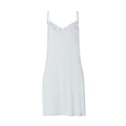 Hanro Natural Elegance spaghetti dress blue melange