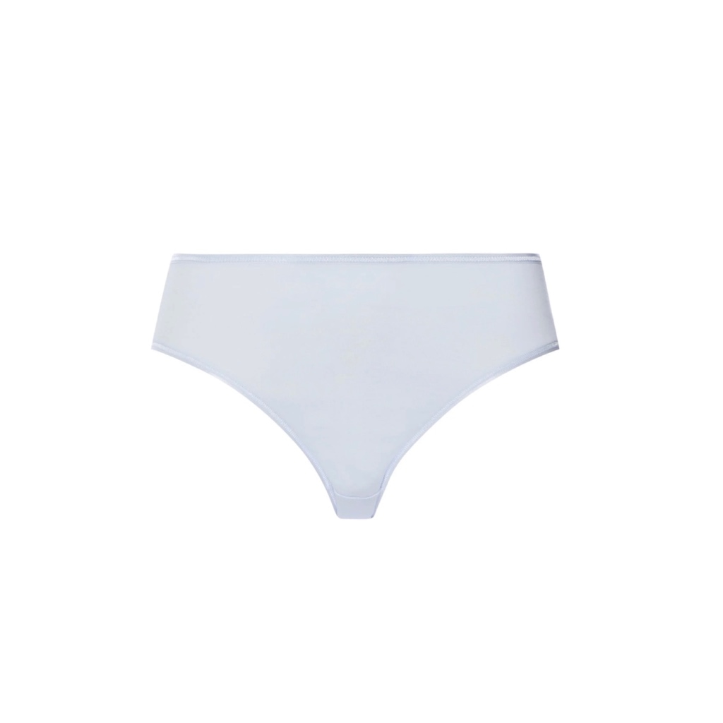 Hanro Cotton Seamless slip Blue Dove