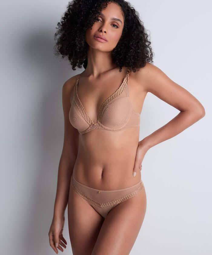 Aubade Sheer Emotion beugel bh Sand - Afbeelding 3