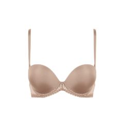 Aubade Sheer Emotion strapless bh Sand