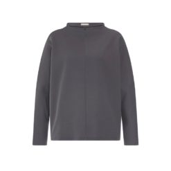 Hanro Easy Wear sweater Dark Sesame