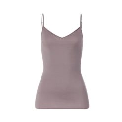 Hanro Cotton Seamless tank top Stormy Rose