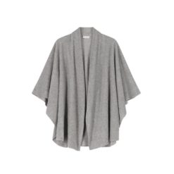 Pluto Peony Poncho Grey