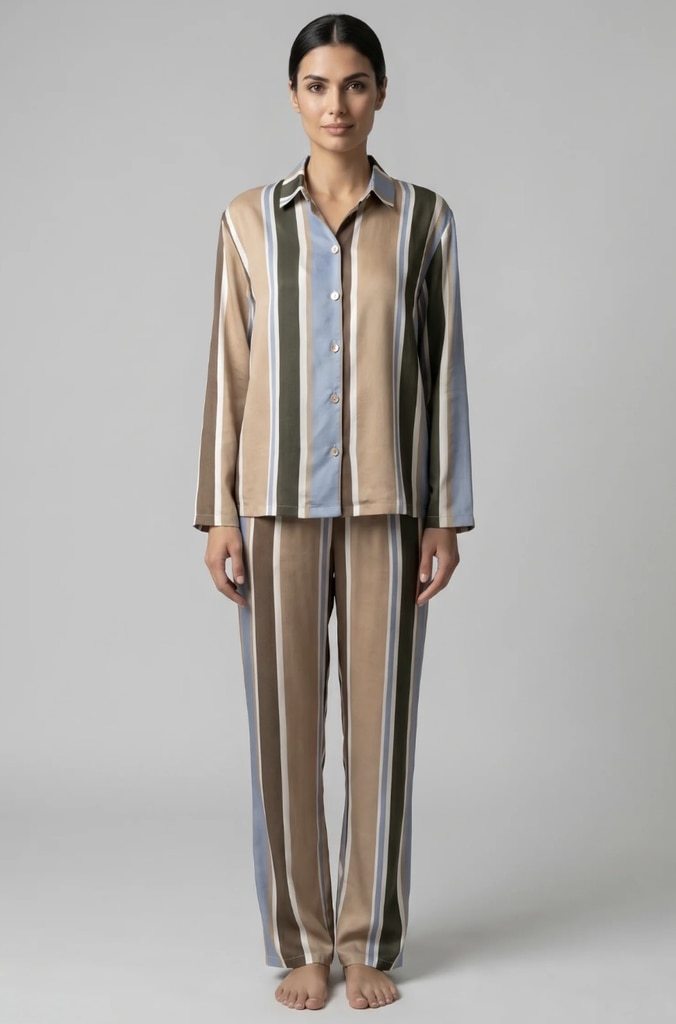 Féraud pyjamaset stripes - Afbeelding 2