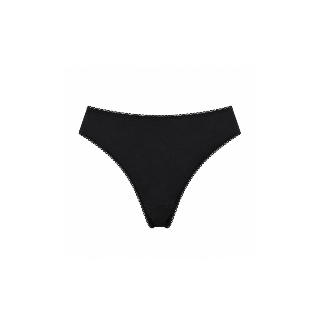Huit string Seconde Peau Noir